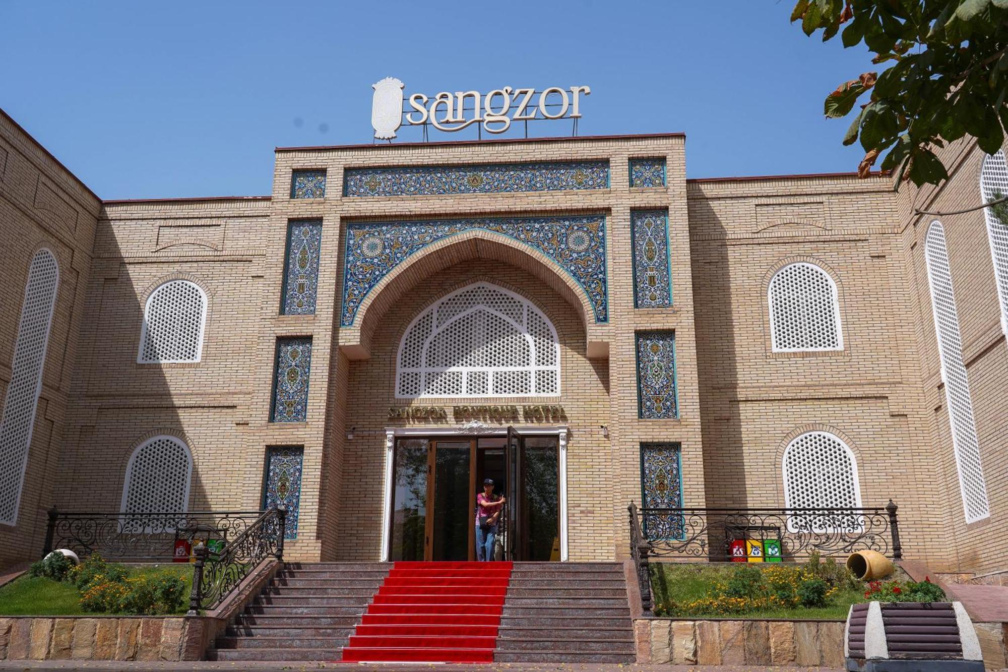 Sangzor Boutique Hotel Szamarkand Kültér fotó